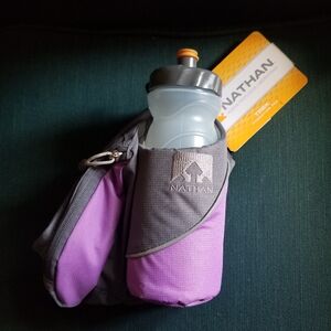 Nathan Purple and Gray Hydration Belt